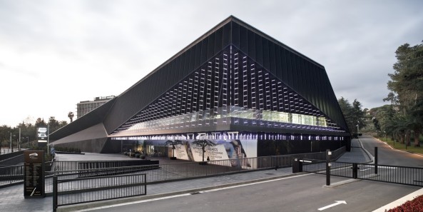 Gran Casino Costa Brava, Ferm�n V�quez b720 Arquitectos, Lloret de Mar, Spanien, Origami