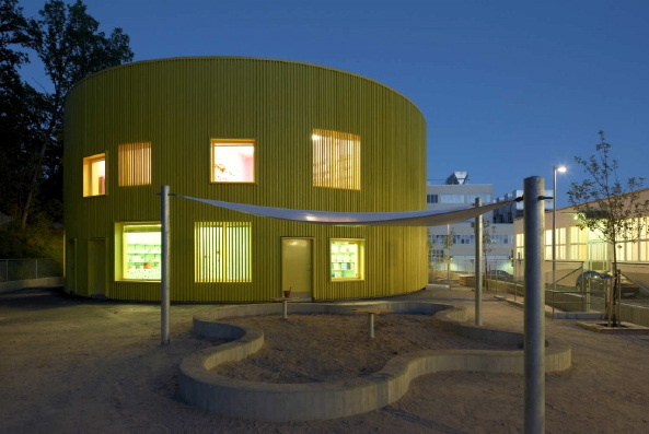 Tellus-Kindergarten Stockholm, Tham & Videgrd Arkitekter