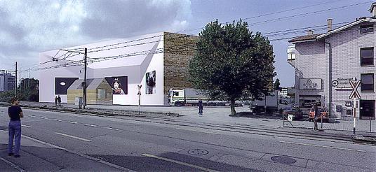 Richtfest fr Ausstellungshaus von Herzog & de Meuron in Basel