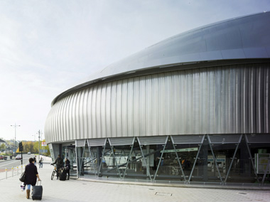 Bahnstation von Grimshaw in Newport