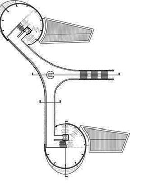 Bahnstation von Grimshaw in Newport