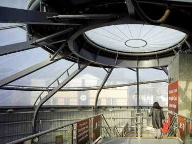 Bahnstation von Grimshaw in Newport