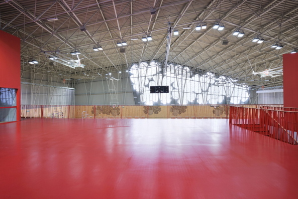 Slowenien, enota, Sporthalle