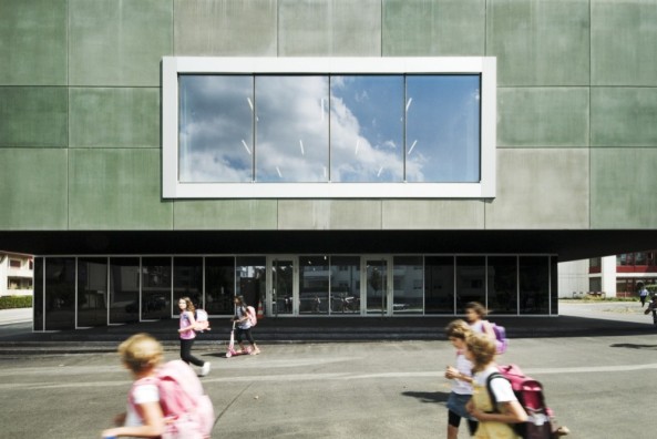 Schule, Opfikon, E2A Architekten, Schweiz