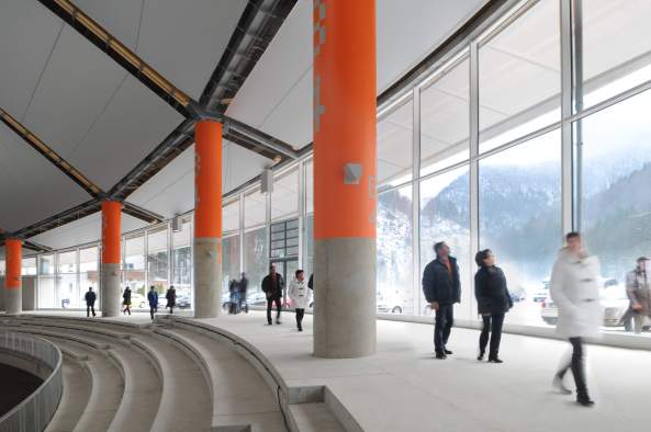 Eisstadion in Inzell umgebaut