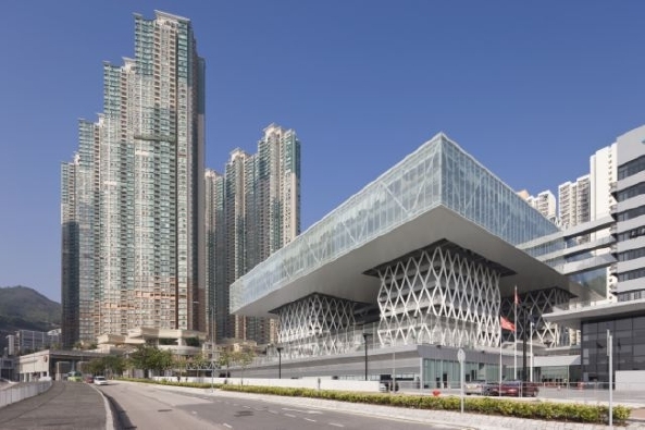 Hong Kong Design Institute, CAAU Coldefy Associés Architectes & Urbanistes, Thomas Coldefy, Isabel Van Haute, Hong Kong, Tiu Keng Leng, Tseung Kwan O
