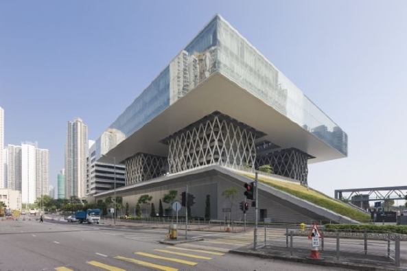 Hong Kong Design Institute, CAAU Coldefy Associs Architectes & Urbanistes, Thomas Coldefy, Isabel Van Haute, Hong Kong, Tiu Keng Leng, Tseung Kwan O