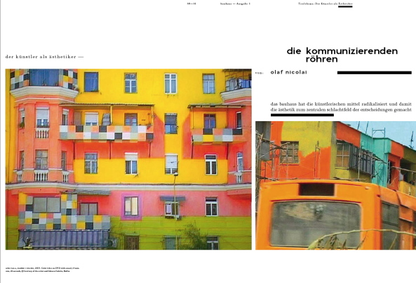 Bauhaus, Dessau, Magazin, Philipp Oswalt, Kurt Kranz, Olaf Nicolai, Matthias Sauerbruch, Spector, Architektur, Kunst